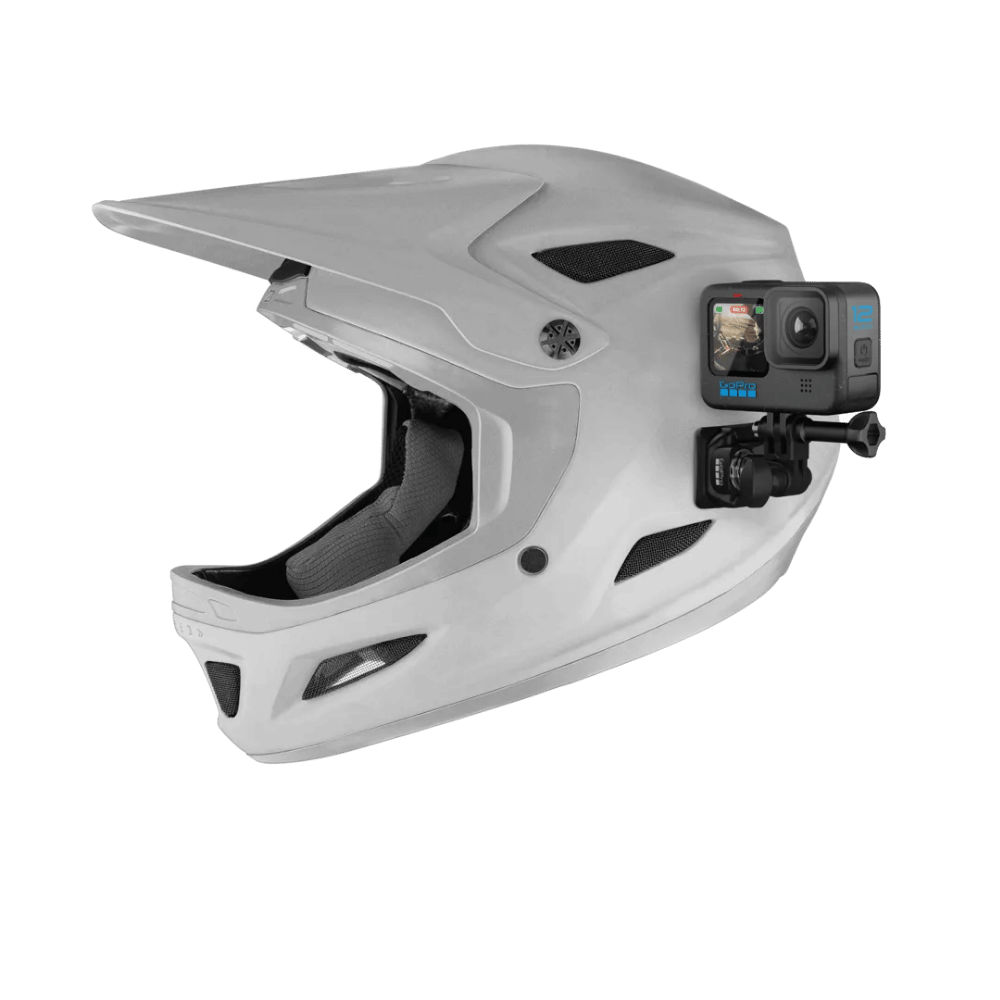 Soporte frontal y lateral para casco GoPRO