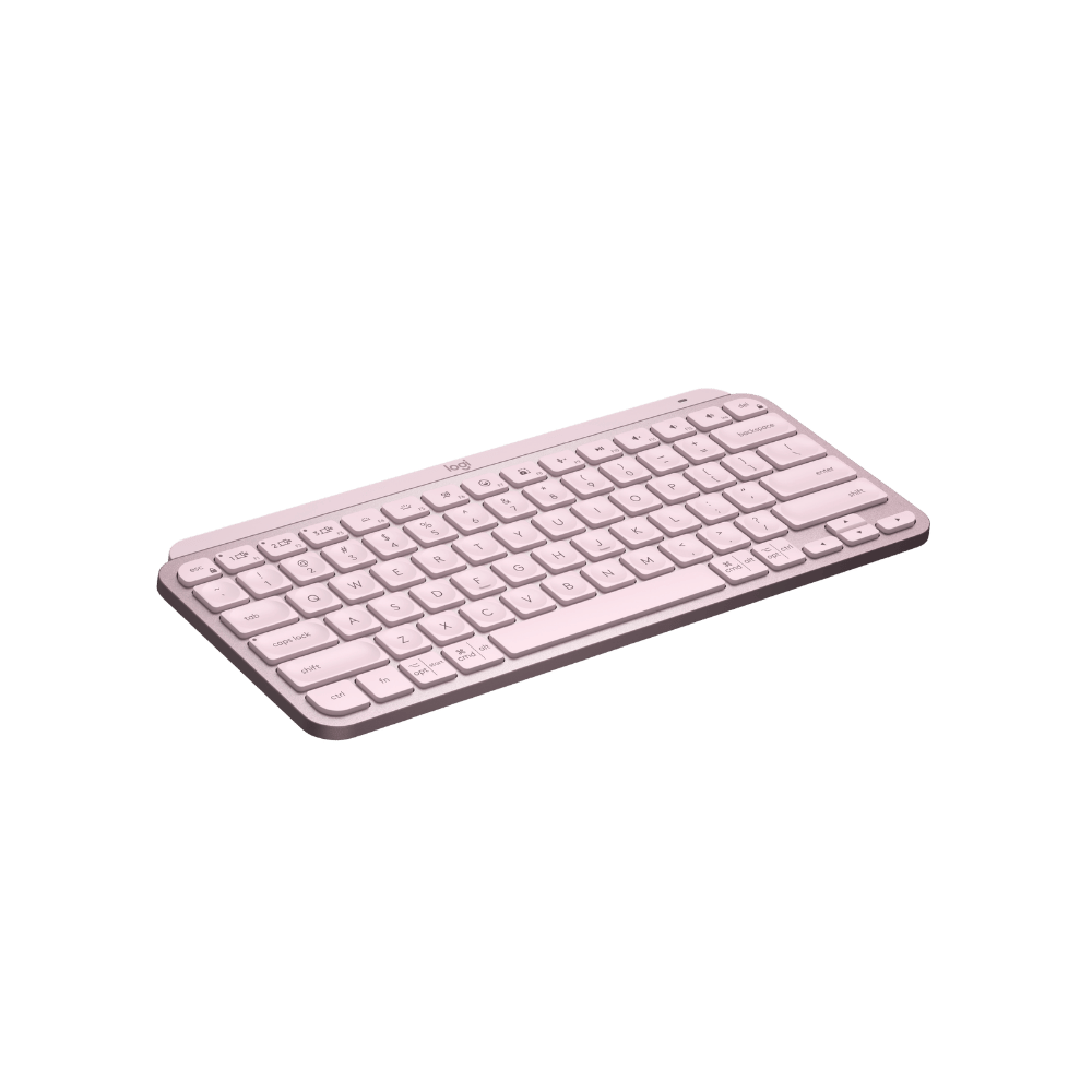 Teclado LOGITECH Inalámbrico Bluetooth Mx Keys Mini Rosa - Imagen 2