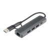 Convertidor Usb Y Usb C A Rj45 + Usb X3 11912 - Thumbnail Image 2