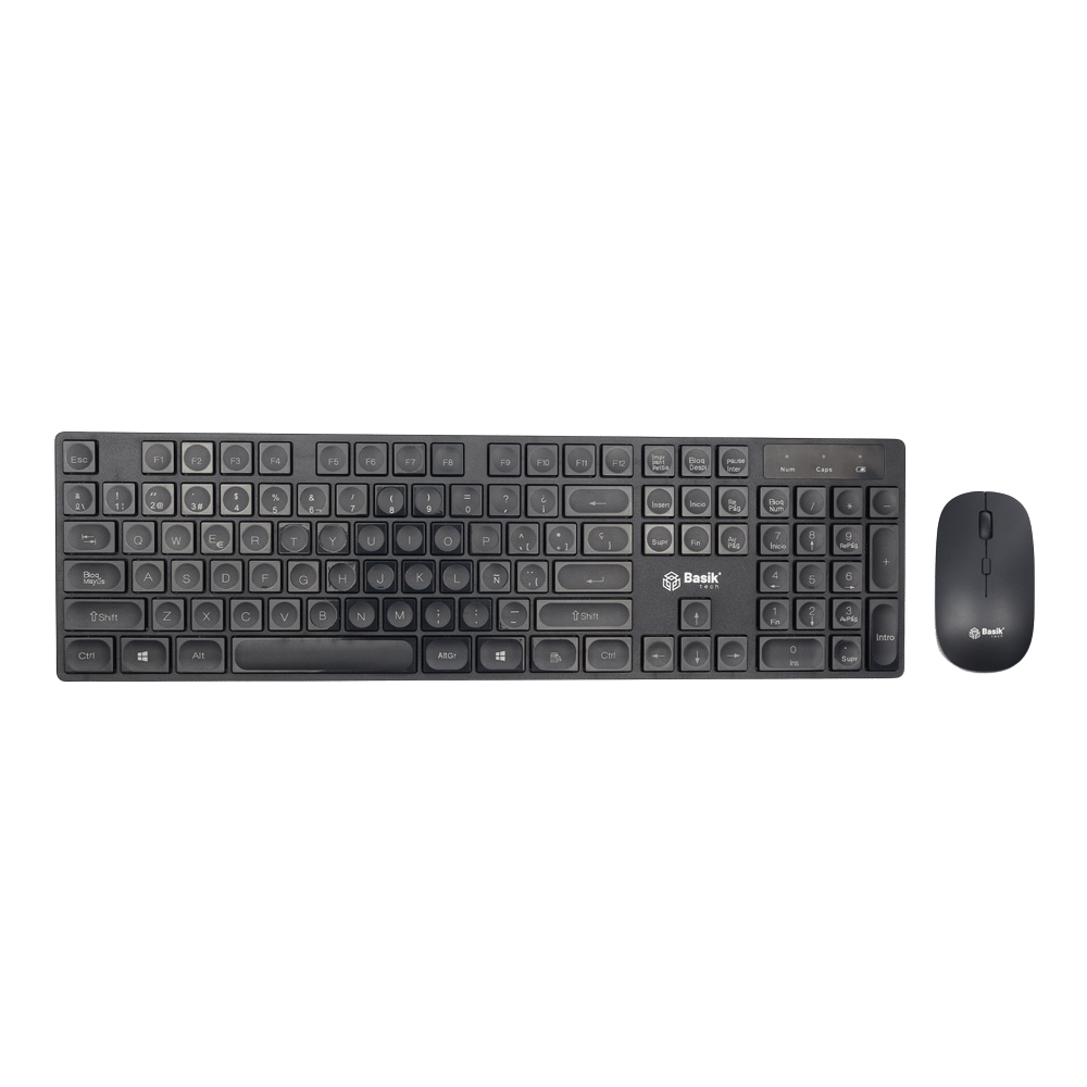 Combo Teclado Y Mouse Basiktech Bsk-02 80433