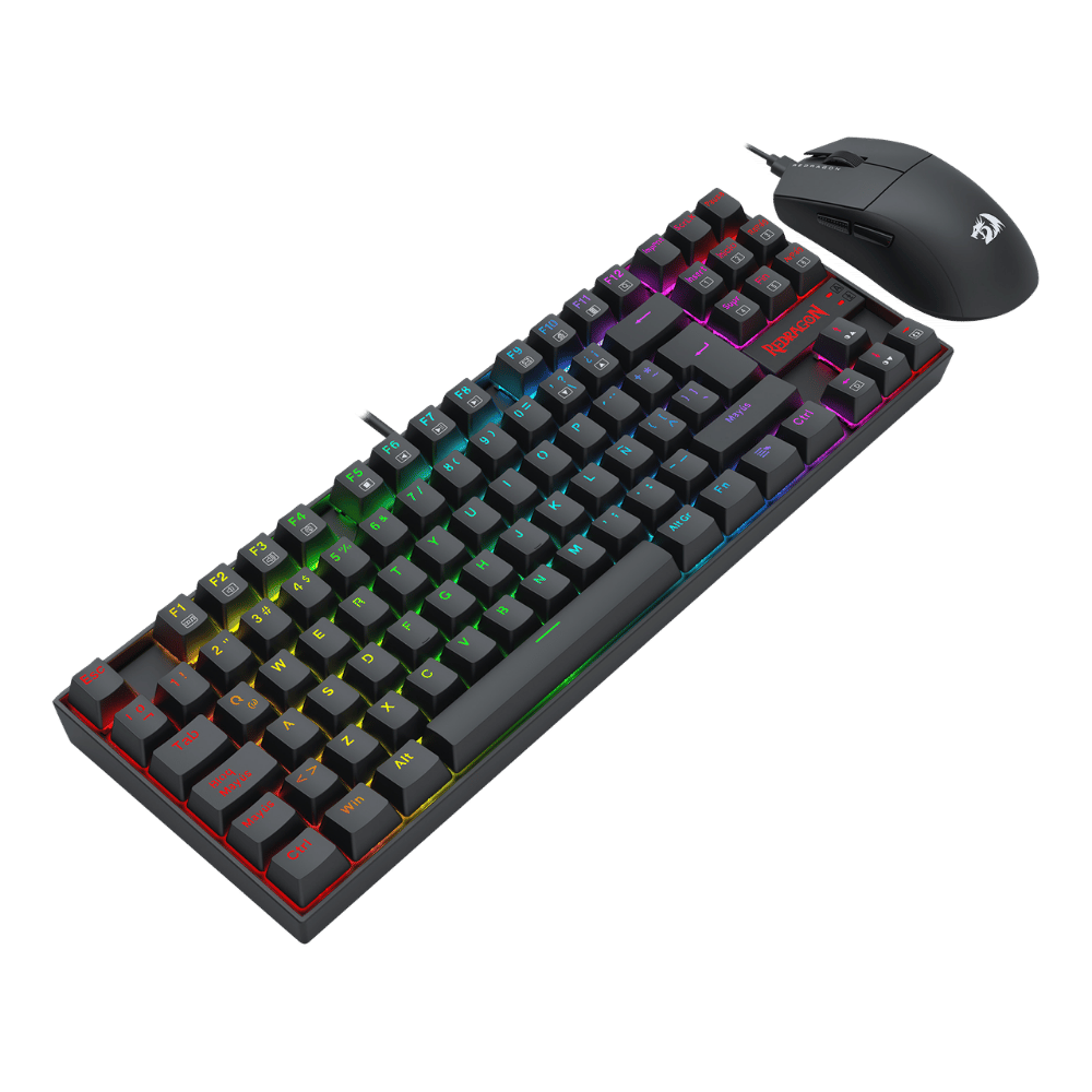 Combo Teclado Y Mouse Gamer Redragon S145 Rgb - Imagen 6