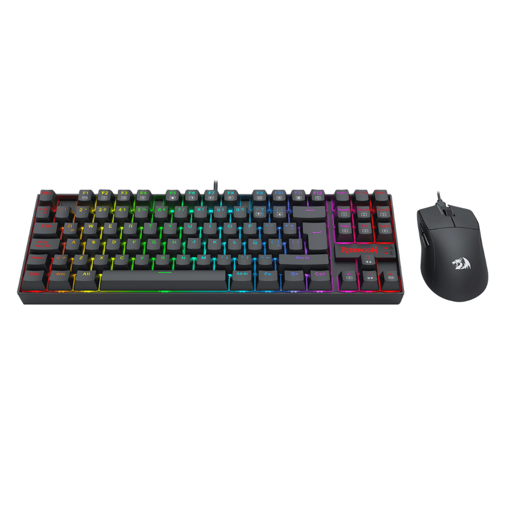 Combo Teclado Y Mouse Gamer Redragon S145 Rgb - Imagen 5