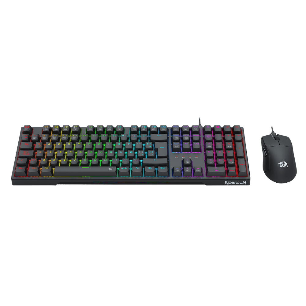 Combo Teclado Y Mouse Gamer Redragon S146 Rgb - Imagen 2