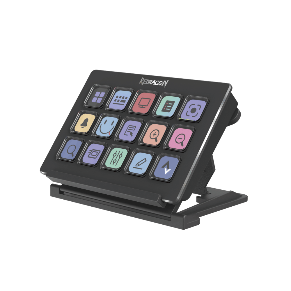 Controlador de Streaming Redragon Streamcraft Ss550 15 Teclas LCD - Imagen 5