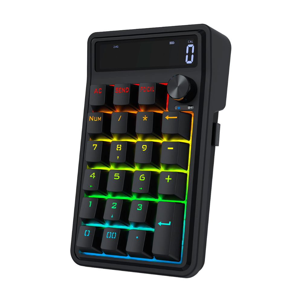 Teclado Numérico Mecánico Rgb Inalámbrico Redragon K733 Pro Negro - Imagen 10