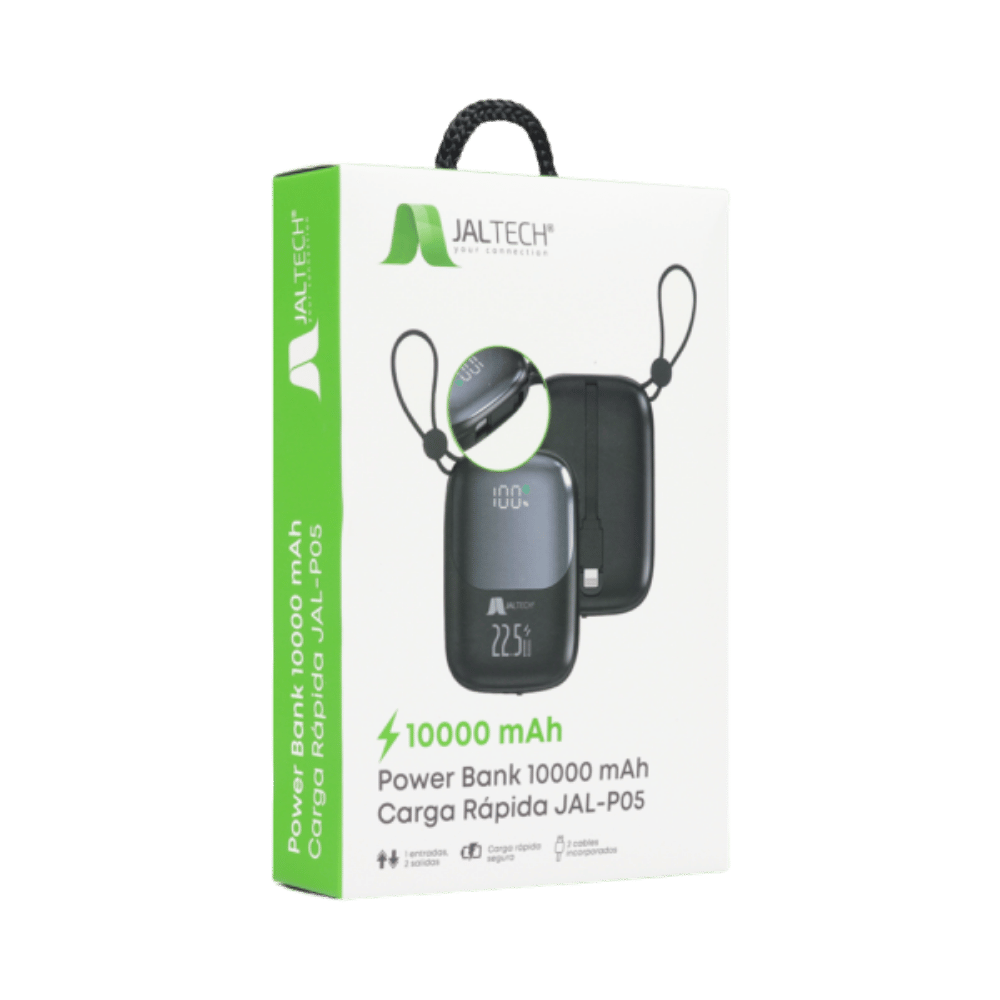 Power Bank 10,000 Mah Carga Rapida Jal-P05 30647 - Imagen 5