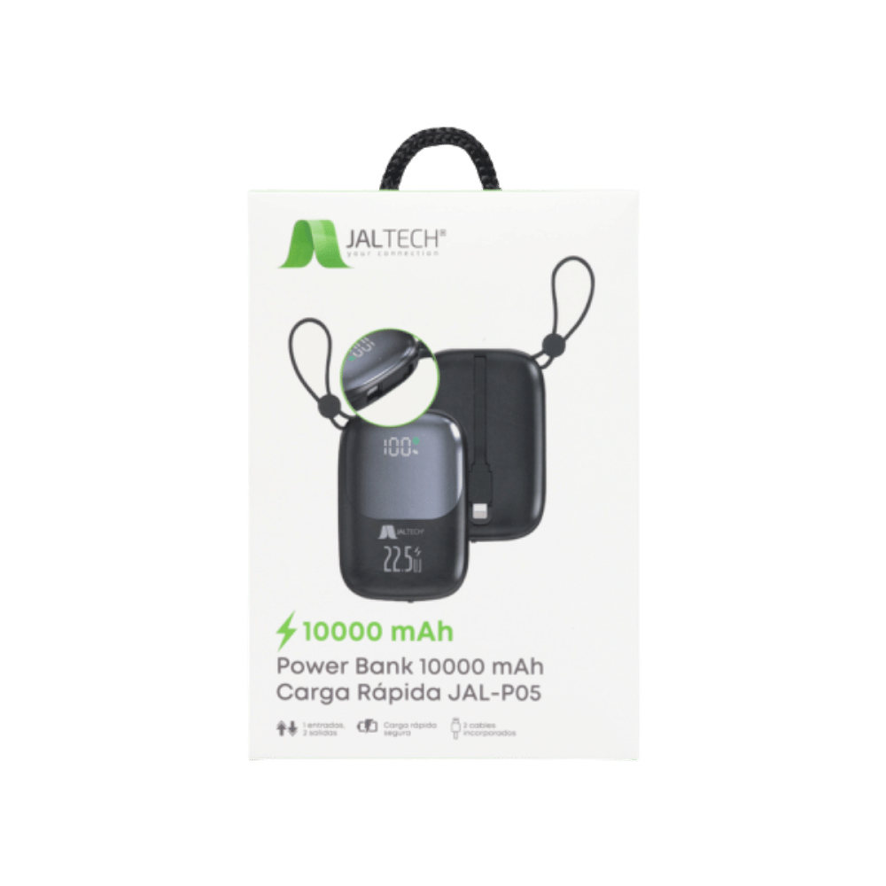 Power Bank 10,000 Mah Carga Rapida Jal-P05 30647 - Imagen 3
