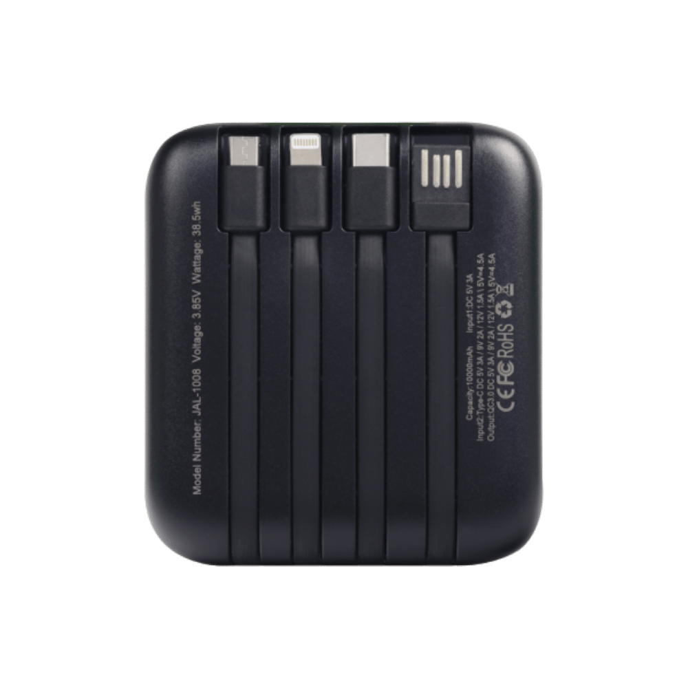 Power Bank 10000 Mah Con Led Indicador Jal-1008 - Imagen 6